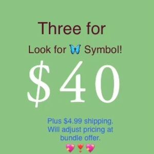 Three for $40 Offer
